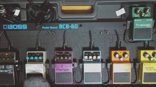 Video thumbnail for BOSS BCB-60 Pedalboard and BOSS pedals demo by Bike Chingu