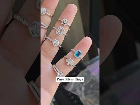 Pure Italian Silver Rings