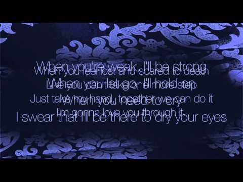 I'm Gonna Love You Through It (with lyrics) - Martina McBride