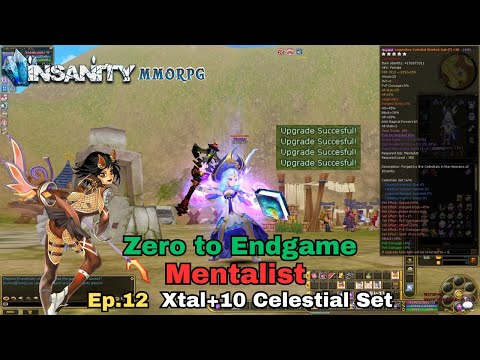 Insanity FlyFF - ZTE Mentalist Series Ep.12 - Celestial & Crystal