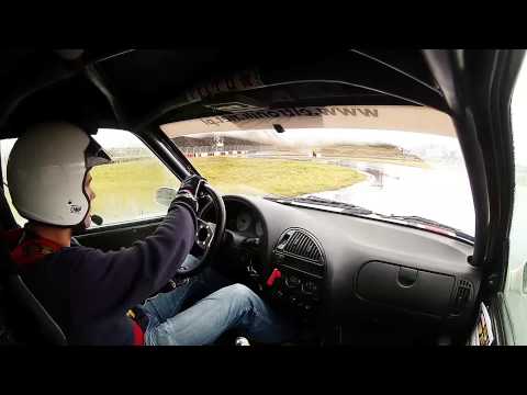 6 runda BMK, Bydgoszcz, kartodrom - Citroen Saxo J. Baran - Eltronik