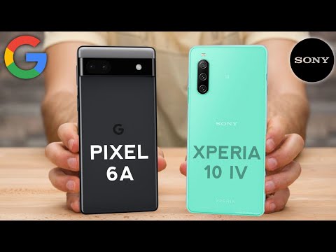 Google Pixel 6A Vs Sony Xperia 10 IV