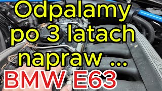 It was in the workshop for 3 years - we start the BMW E63, it doesn't start, P0400, P0401, P0403,...