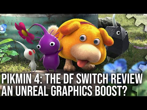 Pikmin 4 - DF Tech Review - An Unreal Graphics Boost For Nintendo?