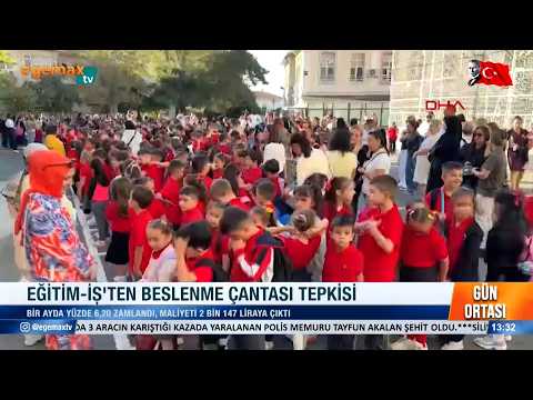 Eğitim-İş Beslenme Çantası Maliyeti Araştırması - Egemax Tv | EĞİTİM İŞ