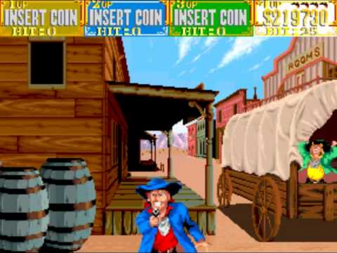 MAME Sunset Riders (Bonus Stage #2, Perfect Score)