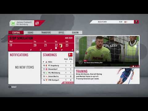 VFL Wolfsburg career Mode episode 17 season 2