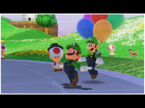 James's Super Mario Odyssey Playthrough Pt. 36 | Luigi's Gold-Fueled Balloon Career