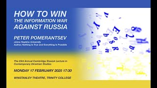 How to Win The Information War Against Russia