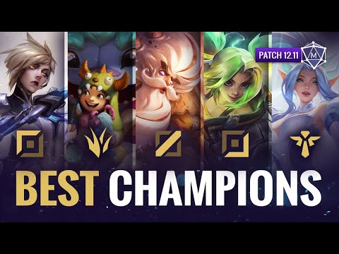 BEST Champions in EVERY Role in Patch 12.11! Season 12 LoL