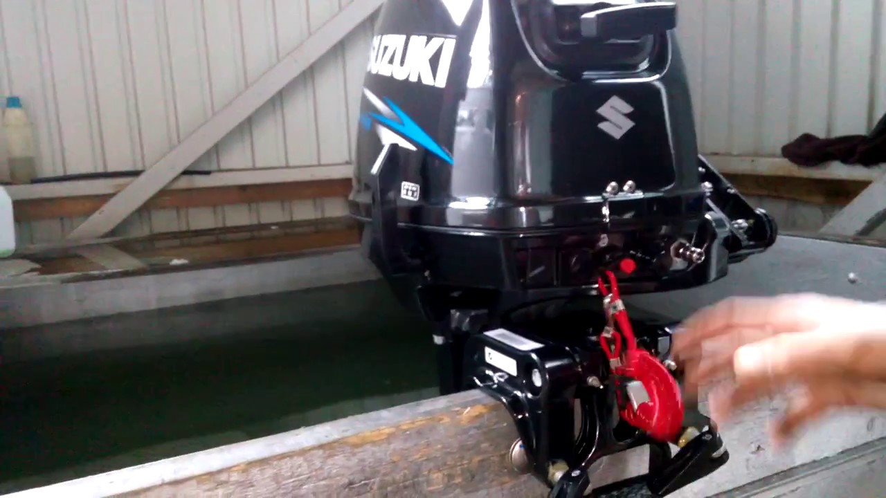 Купить Лодочный Мотор Сузуки 15 Двухтактный Новый