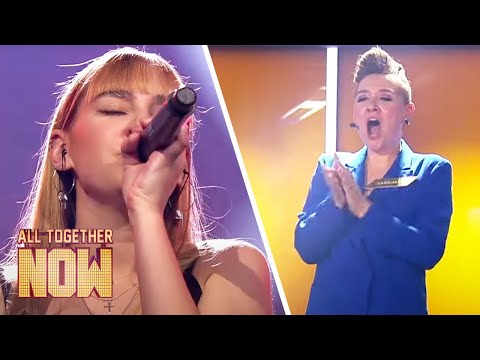 99 BUZZER!😳😱 Sarah begeistert mit "Beautiful" von Christina Aguilera | All Together Now | SAT.1