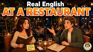 What to Say at a Restaurant in English 🍔 Real-Life Conversations