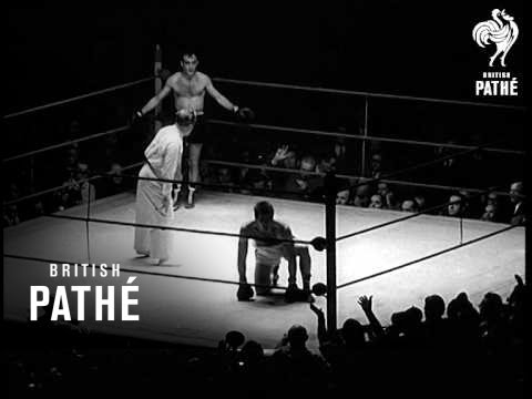 Milan - Humez Takes Mitri's Title (1954)