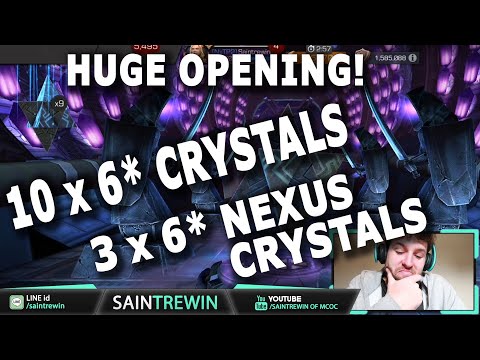 HUGE 4th of July Crystal Opening | 10 x 6* Crystals & 3 x 6* NEXUS Crystals | ONE TOUGH DECISION!!!