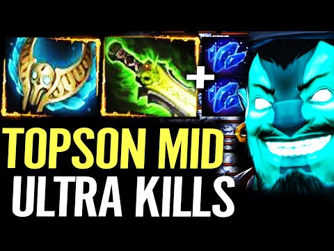 🔥 TOPSON Storm Spirit Revenant Brooch + Ethreal Blade — Ultra Kill 100% Ultimate Weapon Dota 2 Pro