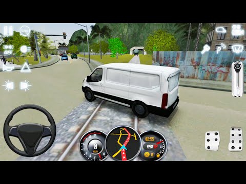 Cargo Ford Minivan In Driving School Simulator Game #12 - Android Gameplay