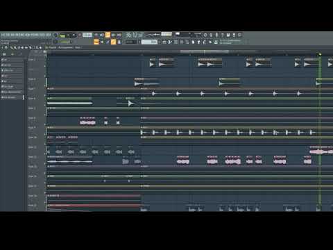 [FL Studio] Tiësto styled Brazilian Bass drop (Bella Ciao, Boom and Grapevine)