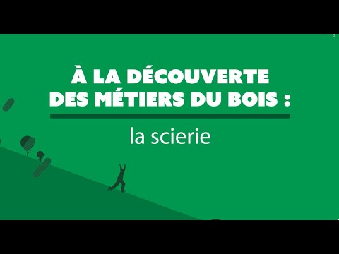 Les métiers de la 1ère transformation du bois