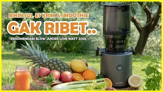 BARU! 10 Rekomendasi SLOW JUICER TERBAIK 2026 – Ampasnya Kering, Low Watt Hemat Listrik