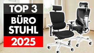 Die besten ERGONOMISCHEN BÜROSTÜHLE im Vergleich (2025) - Top 3 Bürostühle unter 500€