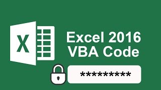 how to protect vba code in excel 2016