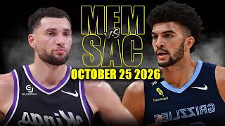 Sacramento Kings vs Memphis Grizzlies