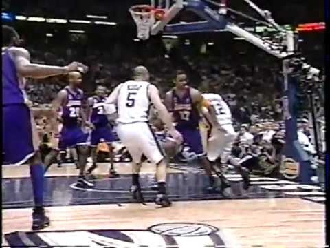 Jason Kidd 30 pts & 10 ast vs Lakers - 2002 NBA Finals - Gm 3 - 6/9/02