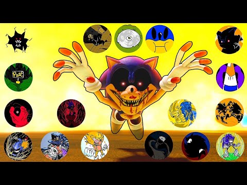 How to get ALL 17 Badges and Morphs in SONIC.EXE: SOULS of DISMAY for Roblox