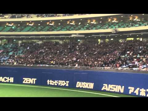 2015 03-01 千葉ロッテ ハフマン 応援歌（オープン戦 ナゴヤドーム）