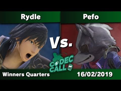 [Codec Call] Rydle (Chrom) vs Pefo (Wolf) SSBU Winners Quarters