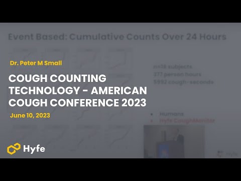 Cough Counting Technology - American Cough Conference 2023