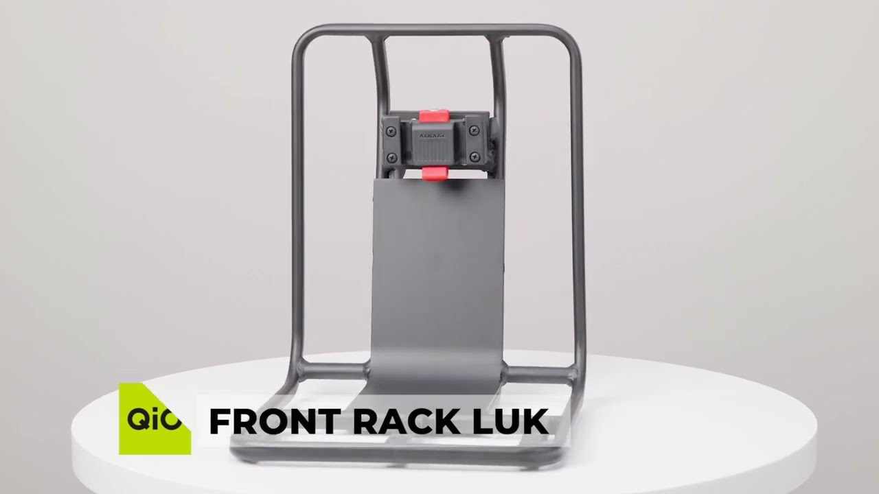 QiO – Der große Frontgepäckträger LUK mit integriertem MIK-System
