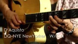 Video thumbnail for 【Brusheight】D'Aquisto / DQ-NYE NewYorker　W/C N【販売中】 ② by brusheight