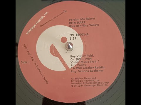 Rita Hart - Pardon Me Mister (1984) [Electrofunk/Soul] HQ