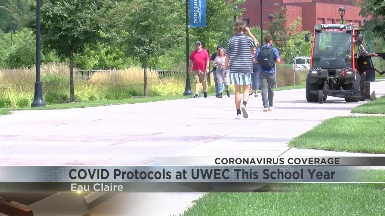 UW-Eau Claire's COVID protocols for the fall semester
