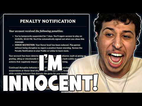 RIOT BANNED ME FOR HAVING FUN PLAYING THEIR GAME...