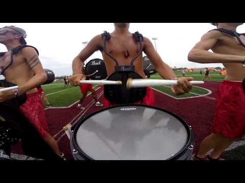Phantom Regiment 2014--Finals Run Drum Cam--Devon Koning