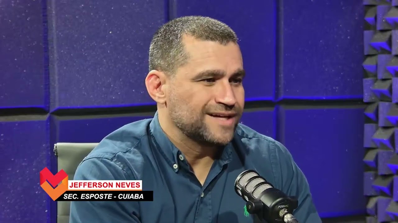 O Futuro do ESPORTE em CUIABÁ Conversa com Jefferson Neves Secretário de Esportes