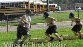 preview picture of video 'Vidor holds first football practice'
