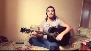 Video thumbnail of "Cheb Hasni - Ghir La Tebkiche ( guitar cover )"