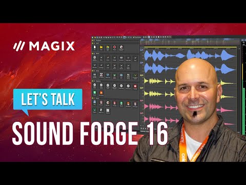Let's talk live!... "MAGIX Sound Forge 16"