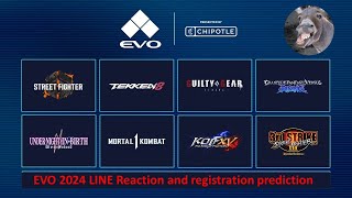 EVO 2024 reveal thoughts and registration prediction
