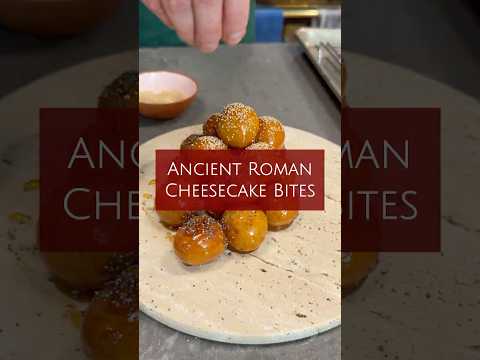 Globi - Ancient Roman Cheesecake Balls