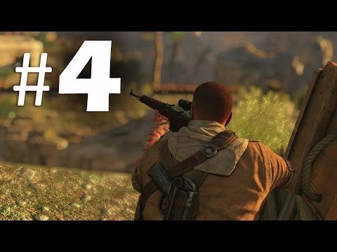 Sniper Elite 3 Part 4 - Tank - Gameplay Walkthrough PS4