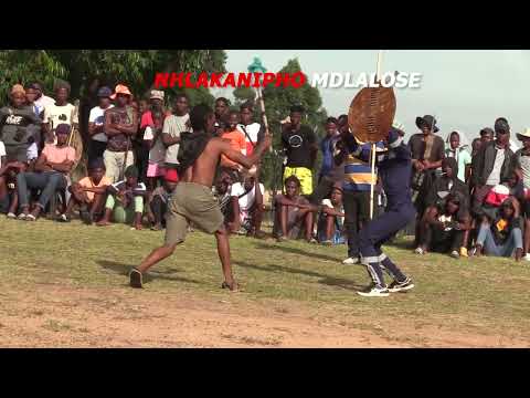 BASOTHO WARRIOR VS BHACA WARRIOR - UMGANGELA "STICK FIGHTING"