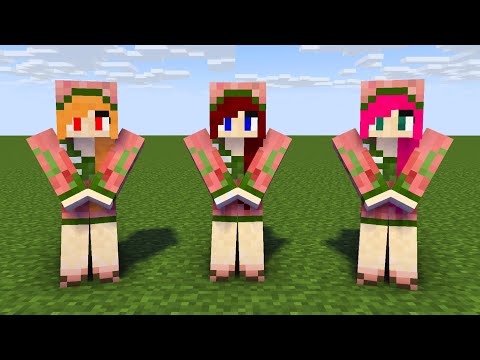 MONSTER SCHOOL : WALKER DANCE MEME PIGMAN SISTERS - MINECRAFT ANIMATION
