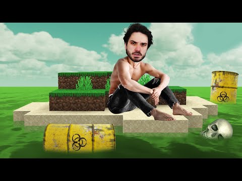 COMO EU SOBREVIVI 7 DIAS EM UMA ILHA EM VOLTA DE UM OCEÂNO DE ÁCIDO!