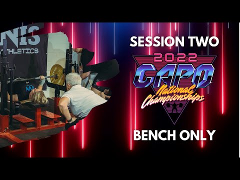 2022 CAPO Nationals: Bench Only - Friday PM