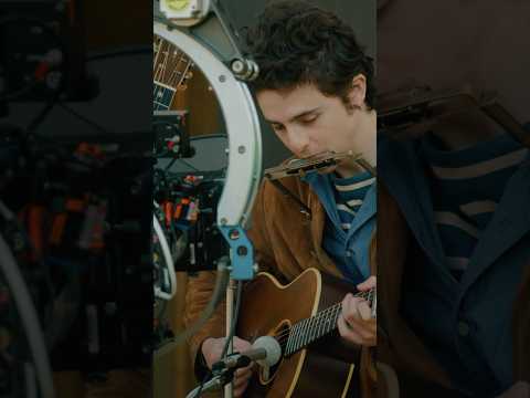 Timothée Chalamet as Bob Dylan